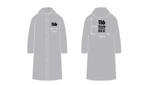Áo mưa vải nhựa PVC In Logo Thương Hiệu 3 áo mưa vải nhựa PVC in logo thương hiệu