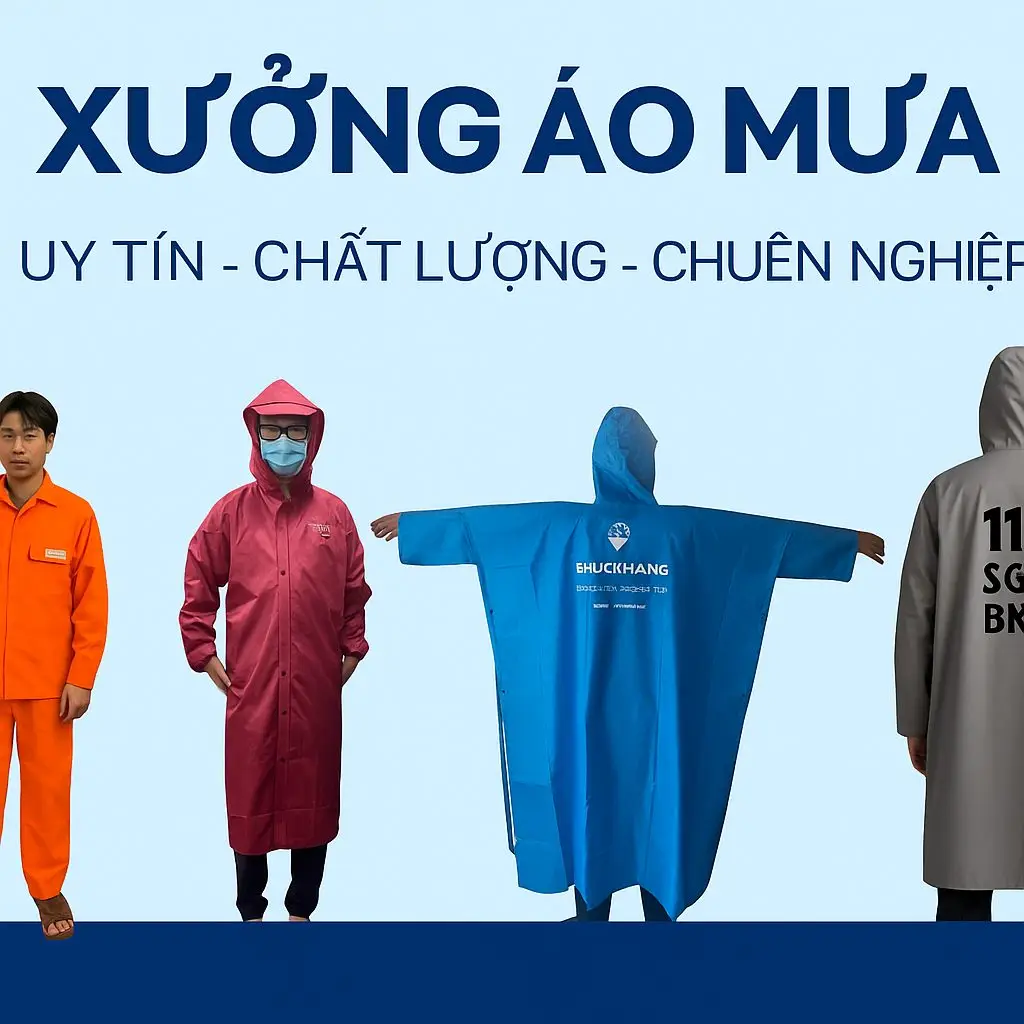 Các Loại Áo Mưa Phổ Biến: Đâu Là “Chân Ái” Cho Mùa Mưa?